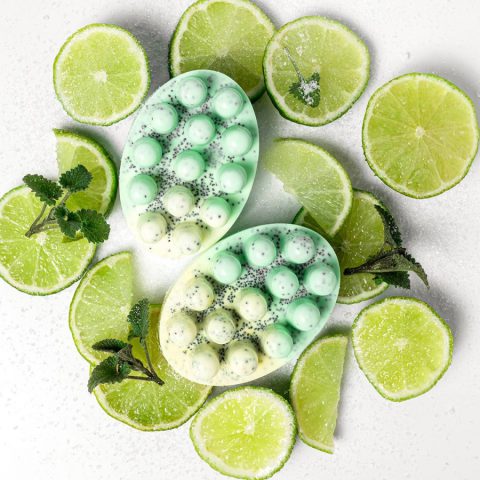 Мило-скраб антицелюлітне «Лайм & М'ята»