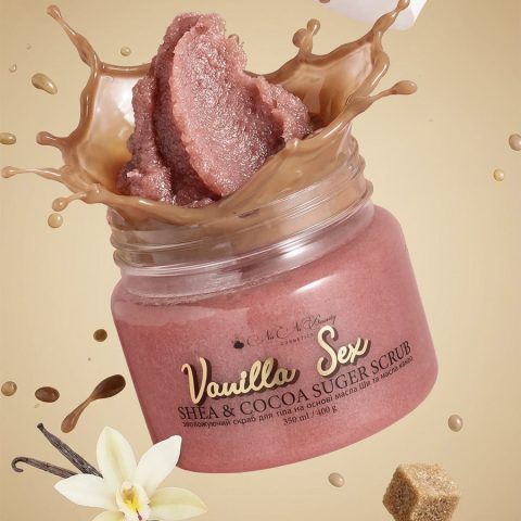 Скраб для тіла цукровий Vanilla Sex NaNiBeauty, 350 грн