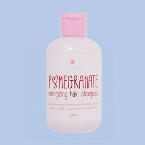 Шампунь енергетичний Pomegranate з екстрактом гранату NaNiBeauty, 200 мл